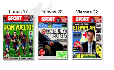 ¡Vaya semanita del diario Sport!