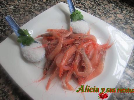 GAMBAS AL MICROONDAS BEATRIZ