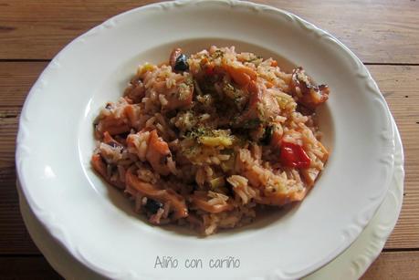 ARROZ CON  PULPO