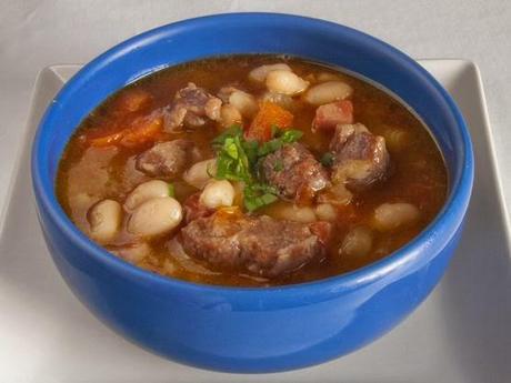 Carrilleras de ibérico con judías