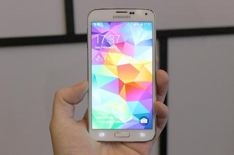 Galaxy S5 frontal