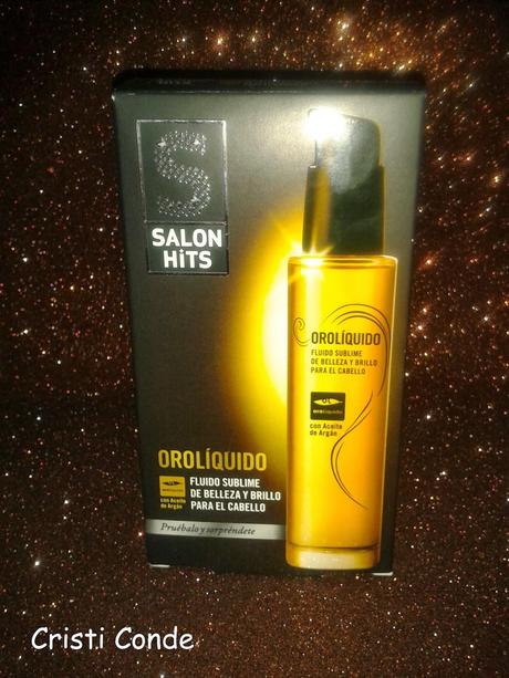 Aceite Para el Cabello Oro Liquido de Salon Hits