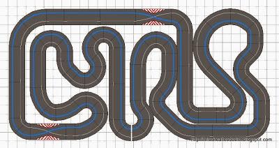 Nº 1265 y 1266. Dos circuitos Ninco con muchas curvas interiores.