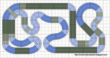 Nº 1265 y 1266. Dos circuitos Ninco con muchas curvas interiores.