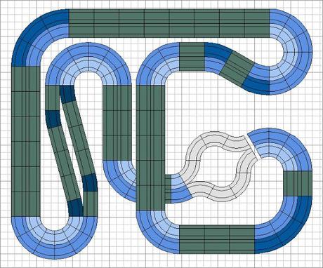 Nº 1256 al 1258. Circuitos de velocidad de 4 carriles. Versión Carrera y Scalextric . Y Scalextric ampliado con tramos de rally