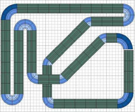 Nº 1256 al 1258. Circuitos de velocidad de 4 carriles. Versión Carrera y Scalextric . Y Scalextric ampliado con tramos de rally