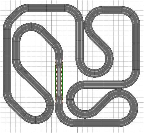 Nº 1251 y 1252. Dos circuitos con 38 curvas equivalentes.
