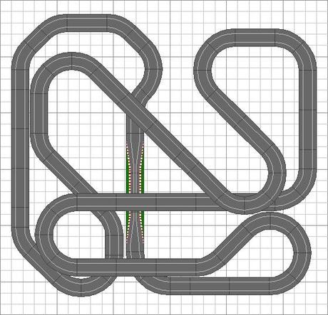 Nº 1251 y 1252. Dos circuitos con 38 curvas equivalentes.