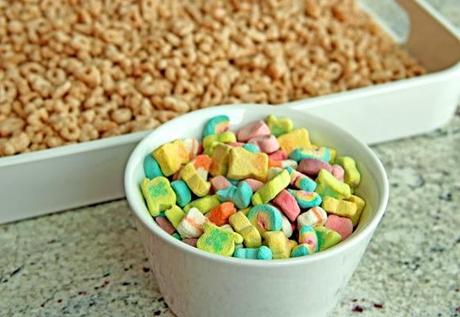 Rocas dulces de chocolate y cereales