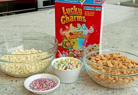 Rocas dulces de chocolate y cereales