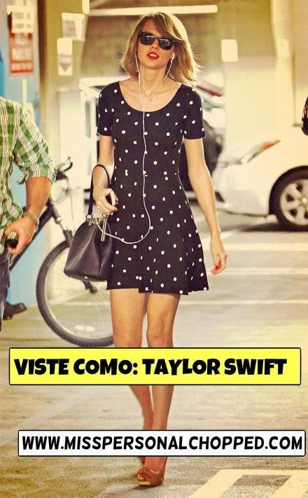 VISTE COMO: Taylor Swift con su vestido de 15€!