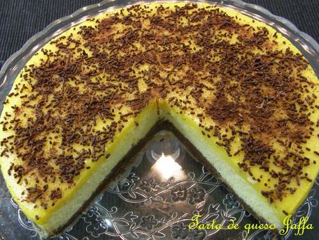 Tarta de queso Jaffa