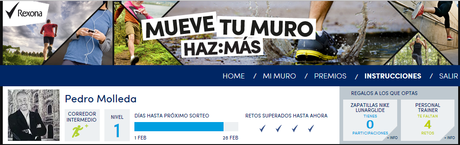 Rexona con los runners. Mueve tu muro  [#running #hazmas]