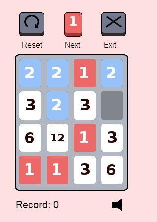 Versión gratis del adictivo juego Threes de iOS, en HTML5 para Android, iPhone, iPad, WP y Kindle Fire add-three