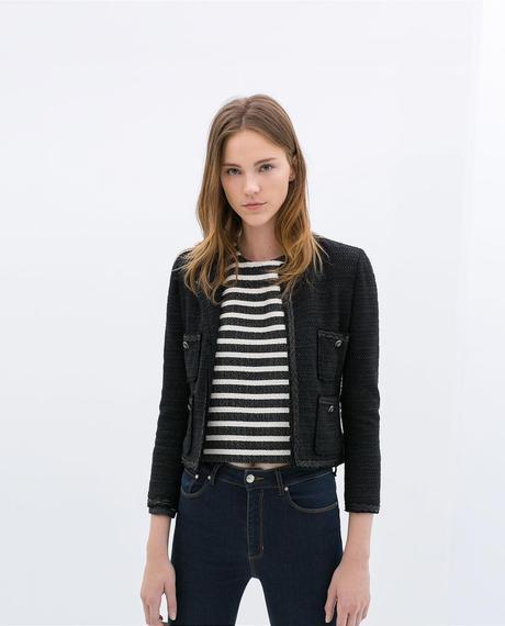 Imagen 1 de CHAQUETA PASAMANERÍA BOLSILLOS de Zara
