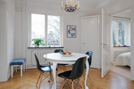 pisos decoración sencilla pisos casas estilo nórdico estilo nórdico escandinavo encimeras de madera cocinas En decoración: Menos es más (más o menos) decoración interiores pisos espacios pequeños decoración cocinas nórdicas cocinas blancas blog interiores nórdicos blog decoración interiores pequeños 