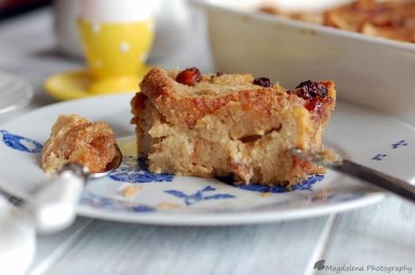 PUDÍN DE PAN Y MANTEQUILLA - BREAD AND BUTTER PUDDING