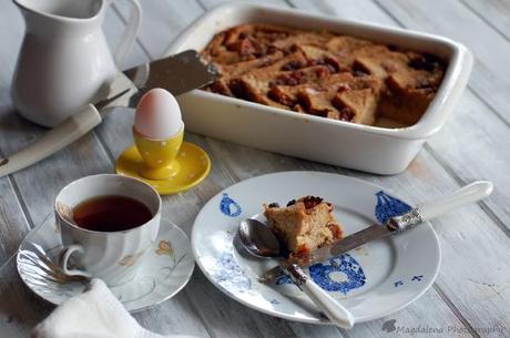 PUDÍN DE PAN Y MANTEQUILLA - BREAD AND BUTTER PUDDING