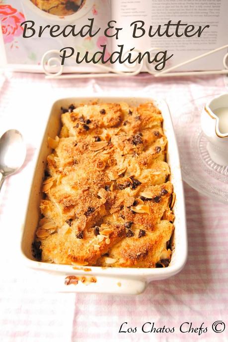 Whole Kitchen en su Propuesto Dulce para el mes de febrero nos invita a preparar un clásico de la cocina británica: Bread and Butter Pudding