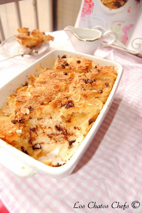 Whole Kitchen en su Propuesto Dulce para el mes de febrero nos invita a preparar un clásico de la cocina británica: Bread and Butter Pudding