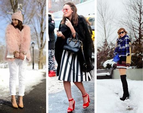 Las bloggers no tienen frio??