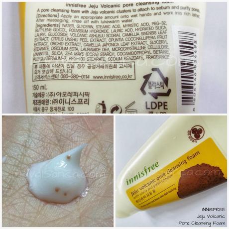 INNISFREE - Jeju Volcanic Pore Cleansing Foam INNISFREE - Jeju Volcanic Pore Cleansing Foam