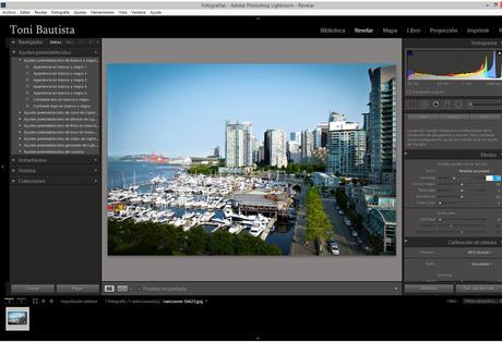 Crear enfecto Til Shift o falsa maqueta con Lightroom Crear enfecto Til Shift o falsa maqueta con Lightroom