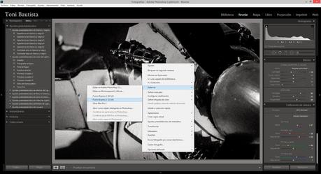 Blanco y negro por zonas con Lightroom