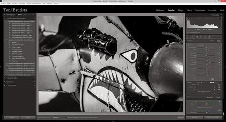 Blanco y negro por zonas con Lightroom