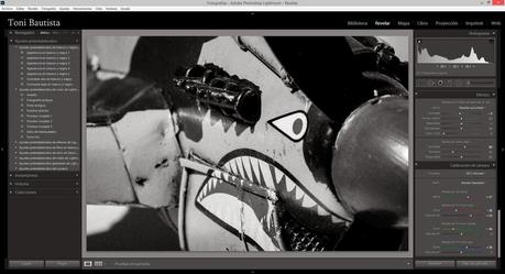 Blanco y negro por zonas con Lightroom