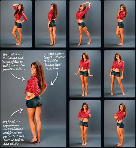 Muchas mas poses de ejemplo para posados.