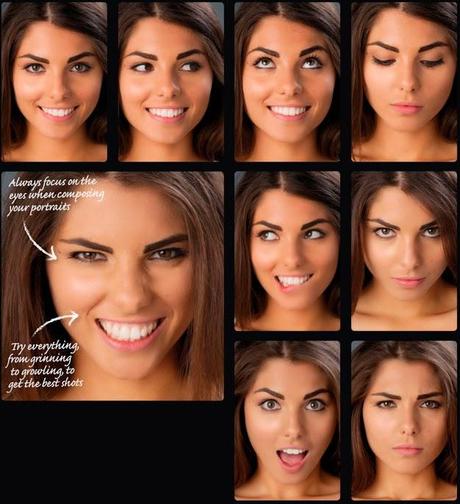 Muchas mas poses de ejemplo para posados.