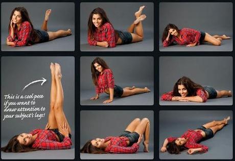 Muchas mas poses de ejemplo para posados.