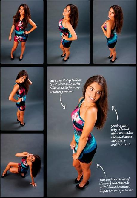 Muchas mas poses de ejemplo para posados.