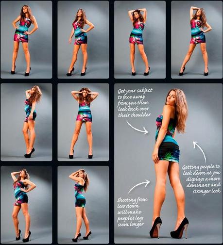 Muchas mas poses de ejemplo para posados.