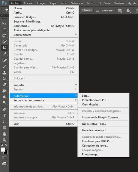 Unidad IV – Acciones y automatismos en Photoshop III
