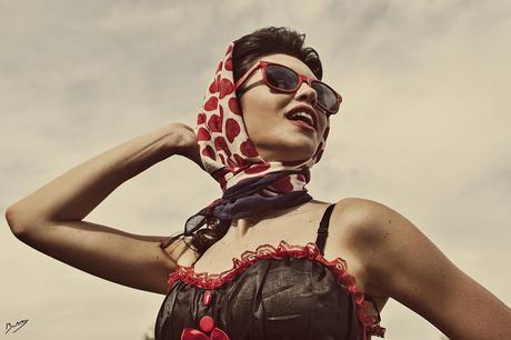 Sesión de fotos con Maribel Valiente – Maquillaje de Esther Muñoz y peluquería Ángela Ramírez