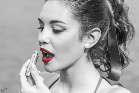 Sesión de fotos con Maribel Valiente – Maquillaje de Esther Muñoz y peluquería Ángela Ramírez