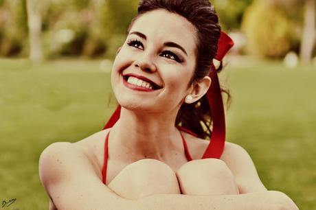 Sesión de fotos con Maribel Valiente – Maquillaje de Esther Muñoz y peluquería Ángela Ramírez