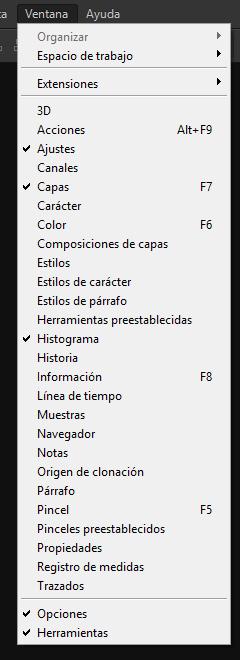 Unidad 1 – Photoshop, el entorno de trabajo de Photoshop CS6 (IV)