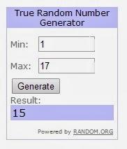 Sorteo II: Ganadores.