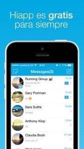 Hiapp también compite por consolidarse en la mensajería instantánea 3