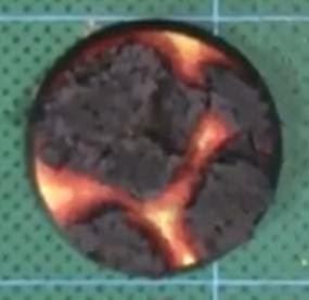 Cómo hacer y pintar peanas con lava