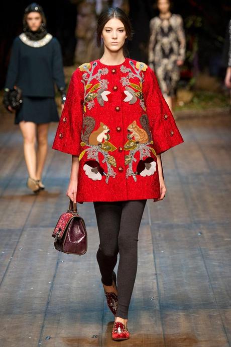 dolce gabbana MFW ilovepitita MILAN FASHION WEEK O/I 2014 2015 (II)