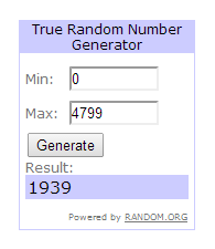 Ganadores del Sorteo El general maldito