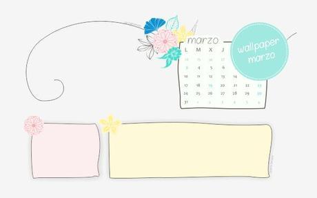 Wallpaper con calendario descargable: marzo Wallpaper con calendario descargable: marzo