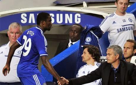 Mourinho y Eto'o