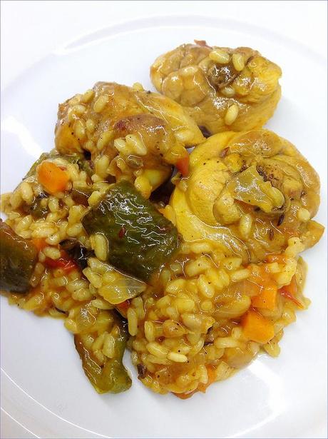 POLLO CON ARROZ Y VERDURAS 1