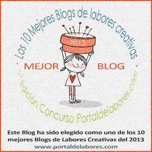 Somos uno de los diez mejores Blogs de labores creativas de 2013