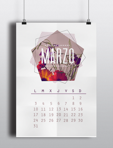 Calendario Marzo